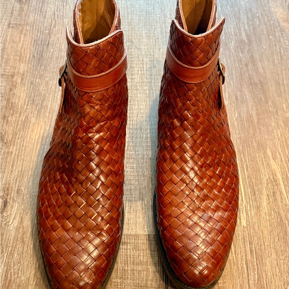 Taft Dylan in Woven Leather Boots